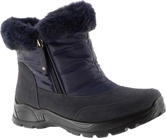 Easy Street Womens Easy Street Frosty 31-1082 Navy Waterproof Winter Boots HAWK2032
