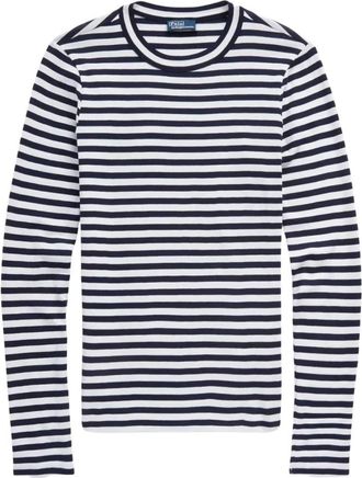 Ralph Lauren Dames, Tops, Blauw, Maat: XL Katoen