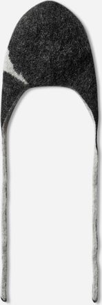 Roa Logo Mohair Bonnet Beanie Black