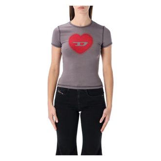 Diesel Donna, Top, Grigio, S, new