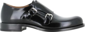 Christian Louboutin Moustachou Monk - Heren - Nette schoenen - Zwart - 40 EU - Leer - Schoenen