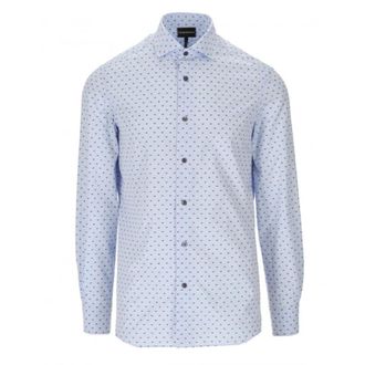 Emporio Armani Blue Casual Shirts 3R1C861K0Bzf747