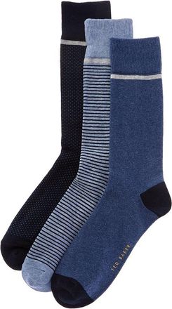 Ted Baker 3Pk Crew Socks