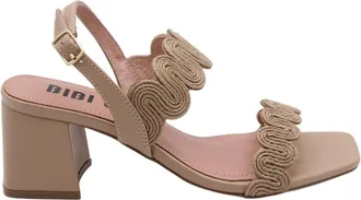 Bibi Lou Dinuba - Dames - Sandalen met hakken - Bruin - 36 EU - Schoenen
