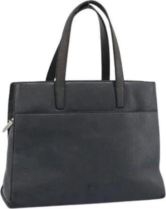 Loewe Pre-owned Hand Bag - Dames - Vintage Handtas - Zwart - ONE Size - Leer - Vintage