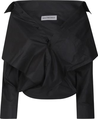 Balenciaga Mujer, Blusas y Camisas, Negro, Talla: 2XS
