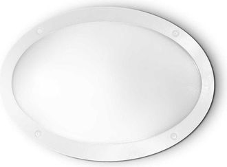 Ideal Lux Ideal Lux - Maddi - 1 Difusor De Luz Para Exterior Empotrado En Techo / Pared Blanco Ip66, E27