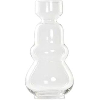 DKD Home Decor Vase - DKD HOME DECOR - Standard - Transparent - Glass - 14 x 14 x 30 cm