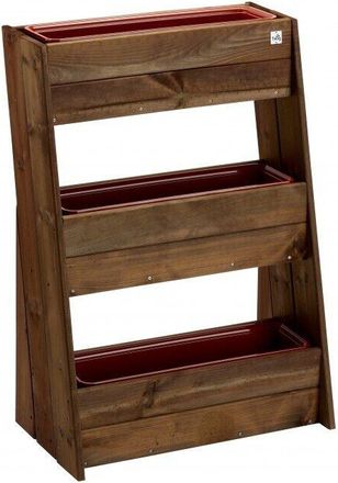 Alce Ortofiore Inclinado 67x45xh100 Color Casta&ntilde;o Completo De Bandejas Cod 32408 Alce