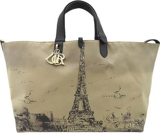 Dior Pre-owned Dior Large Canvas Eiffel Tower Toujours Tote Ladies G260ENFVG28Z4DZJ