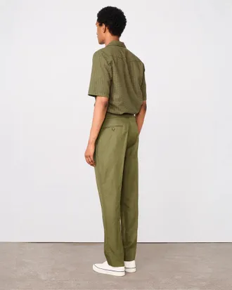 Officine G&eacute;n&eacute;rale Olive Trousers - Olive