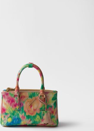 Prada Galleria mini printed Saffiano leather bag