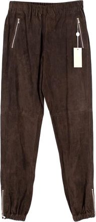 Michael Kors Brown Suede Joggers Size S