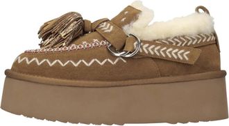 Elena Iachi Mi-02 Loafers - Dames - Loafers - Bruin - 38 EU - Su&egrave;de - Schoenen