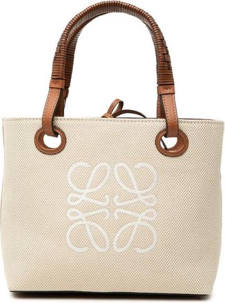 Loewe Pre-owned Loewe Mini Canvas Anagram Tote Ladies JSSLFLNKIFO2KF5D