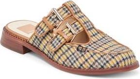 Dolce Vita Haydee Double Buckle Mary Jane Mule in Yellow Multi Tweed at Nordstrom Rack, Size 9.5