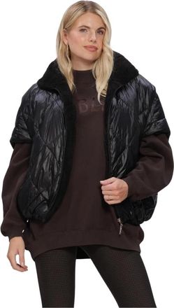 Deblon Sports Hazel Bodywarmer Omkeerbaar - Dames - Ski Jassen - Zwart - S/M - Polyester - Fitness