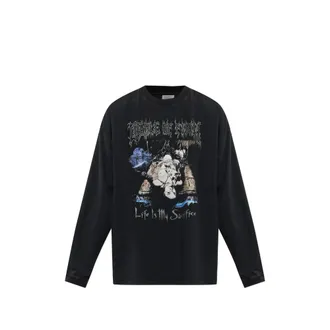 VETEMENTS Graphic-print Long-sleeve T-shirt