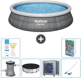 Bestway Piscina Bestway Fast Set Redonda - 457x84 Cm - 7-piezas S199
