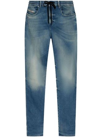 Diesel 2062 D-STRUKT-B jeans met toelopende pijpen - Blauw