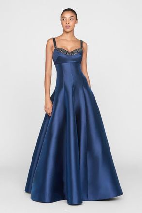 Theia Alba Peek A Boo Gown in Nautical Navy at Nordstrom, Size 12
