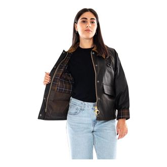 Barbour Spey Wax Jacket - Dames - Jassen - Groen - Maat: S Katoen