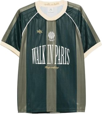 Walk In Paris T-shirt Football - Verde