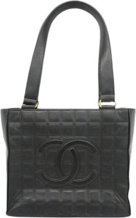 Chanel Pre-owned Shoulder Bags, female, Black, Size: ONE SIZE Pre-owned Vintage Shoulder Bag