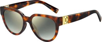 Givenchy GV 7155/G/S Zonnebril - Dames - Zonnebrillen - Rood - 53 MM - Accessoires