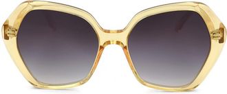 Silvian Heach Palma 20108 Womens Sunglasses Yellow Size 55