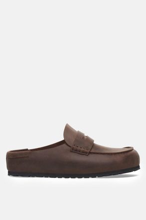 Birkenstock NAPLES WRAPPED OILED LEATHER Size: 45, colour: HABANA