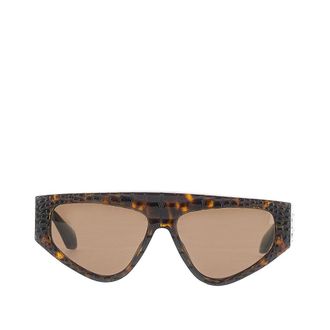 Alaia Croco-embossed sunglasses Woman One Size