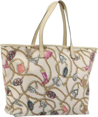 Gucci Pre-owned Tote Bags, female, White, Size: ONE SIZE Pre-owned Vintage Tote Bag