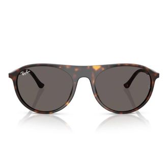 Ray-Ban Dark Grey Square Unisex Sunglasses RB2215 902/B1 56
