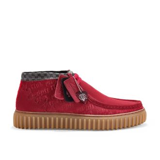 Clarks Torhill Hi ST in Red Suede