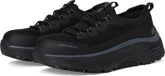 Skechers Max Cushioning Arch Fit SR - Nixx Womens Work Boots Black : 8.5 M, Textile