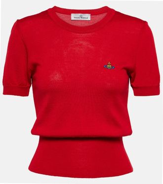 Vivienne Westwood Bea wool blend top