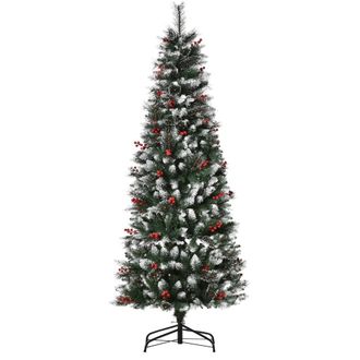 HOMCOM &Aacute;rbol de navidad 70x70x180 cm verde