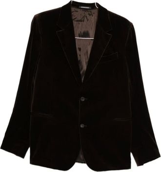 Emporio Armani Hombre, Chaquetas, Marrón, Talla: L