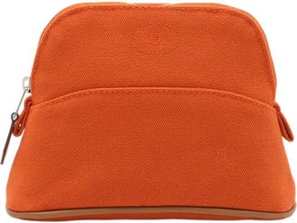 Herm&egrave;s Pre-owned Hermes Mini Canvas Bolide Pouch Ladies JUJRXE0WOR3X1VE6