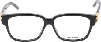 Balenciaga Sonnenbrille Balenciaga BB0104 O 001 Schwarz Gold Transparent /14/140