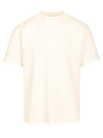 Burberry With Embroidered Burberry Logo T-Shirt White