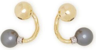 Lanvin Les Perles By Lanvin Earrings in Gold at Nordstrom
