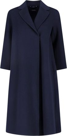 Max Mara Cappotto In Drap Lana Vergine