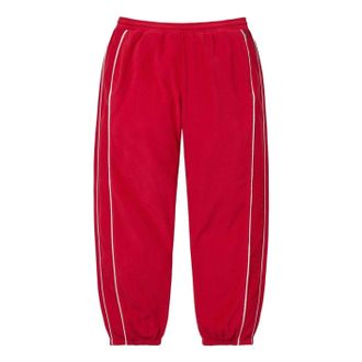 SUPREME Polartec Reflective Piping Pant Red SUP-FW25-059-RED