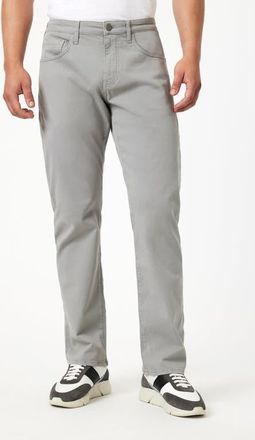 Mavi Matt Relaxed Straight Leg 5-Pocket Pants in Stormy Casual Twill at Nordstrom, Size 31 X 30