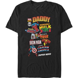 MARVEL Mens Marvel My Daddy Is My Superhero Graphic T-Shirt in Black at Nordstrom, Size Xxx-Large