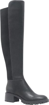 Kenneth Cole New York Riva Womens Black Over-the-Knee Riding Boots LION246