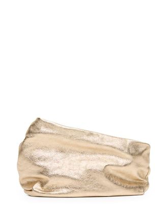 Mars&egrave;ll Fantasmino leren clutch - Goud