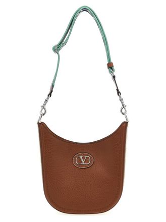 Valentino Garavani Brown Antibes Medium Shoulder Bag